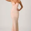 Vesna Embellished Sweetheart-Neck Fishtail Gown in Dusty Rose Vesna Embellished Sweetheart-Neck Fishtail Gown in Dusty Rose