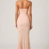 Vesna Embellished Sweetheart-Neck Fishtail Gown in Dusty Rose Vesna Embellished Sweetheart-Neck Fishtail Gown in Dusty Rose